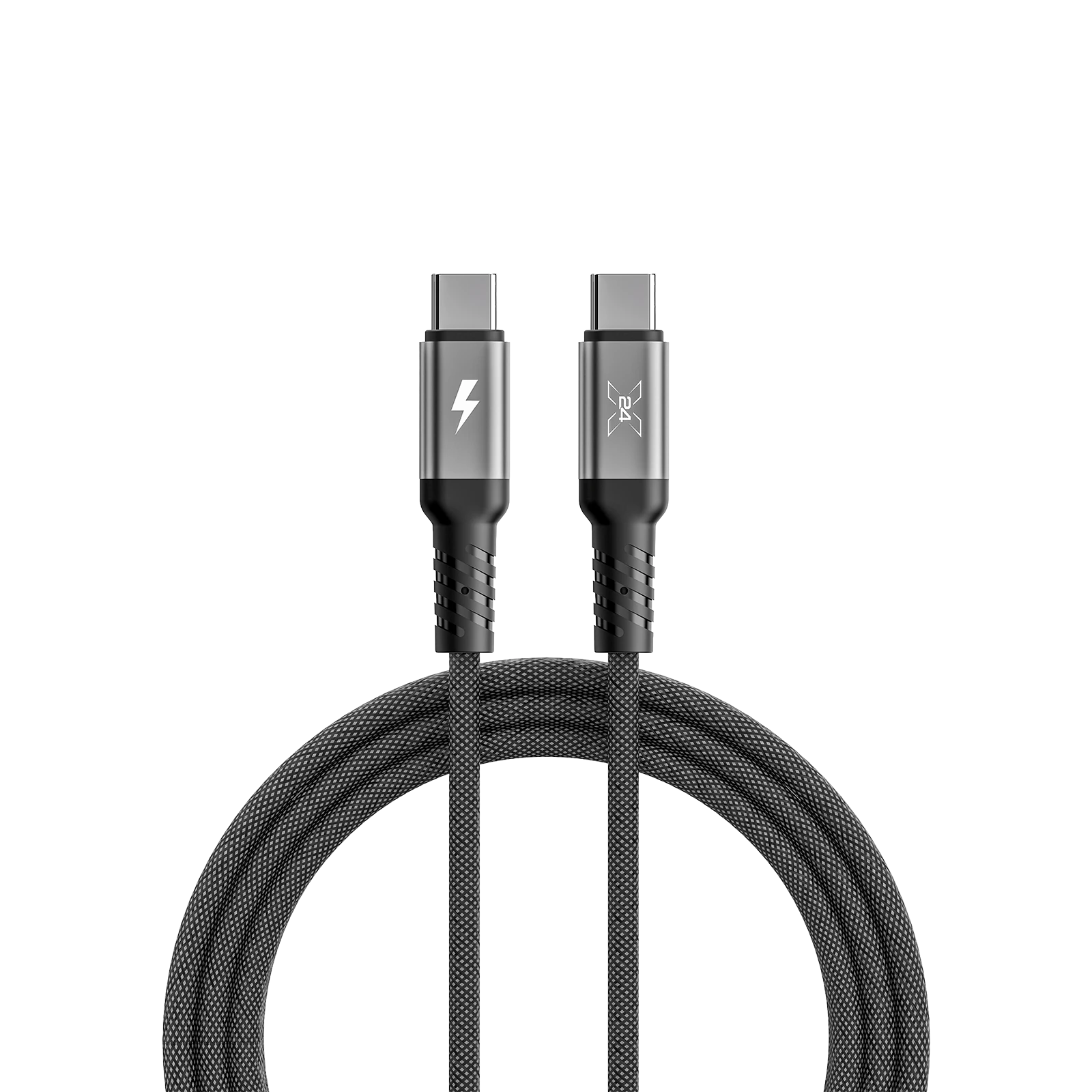 X24 USB-C to USB-C Braided Cable - 6 ft